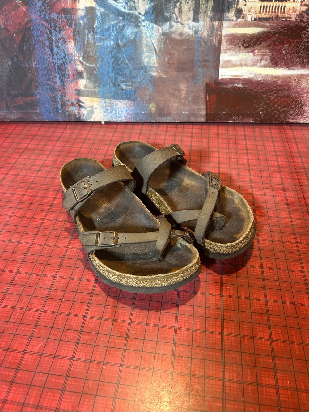 Birkenstock Mayari Adult Sandals Size 40 (W9 M 7 ) Thong Buckle Made In Germany